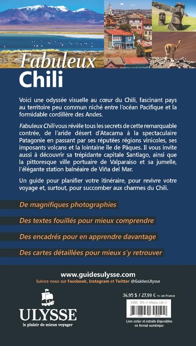 Livre Fabuleux Chili - Collectif (Livre d'occasion) - ISBN 2894644108