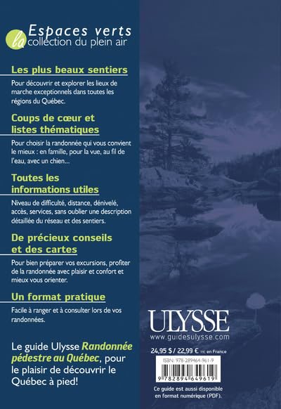 Randonnée pédestre au Québec (6e édition)