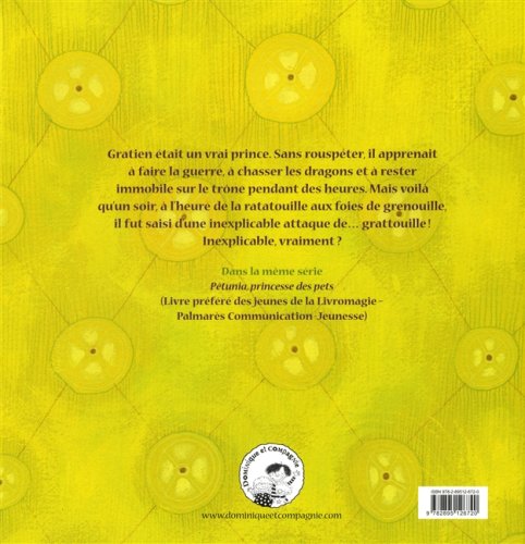 Livre Gratien Gratton prince de la gratouille - Dominique Demers (Livre d'occasion) - ISBN 289512...