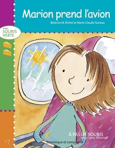 Livre Marion prend l'avion - Béatrice M. Richet (Livre d'occasion)