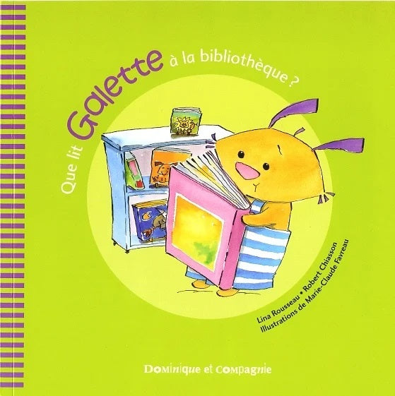 Livre Que lit Galette à la bibliothèque ? - Lina Rousseau (Livre d'occasion) - ISBN 2895128650