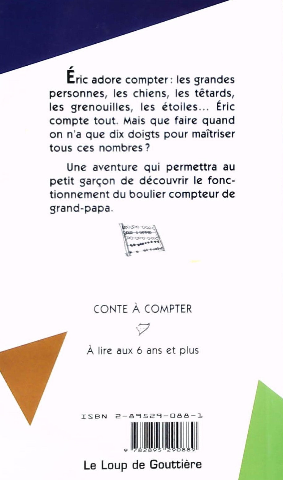 Livre Éric Abaque le roi du boulier compteur - Philippe Jonnaert (Livre d'occasion) - ISBN 289529...