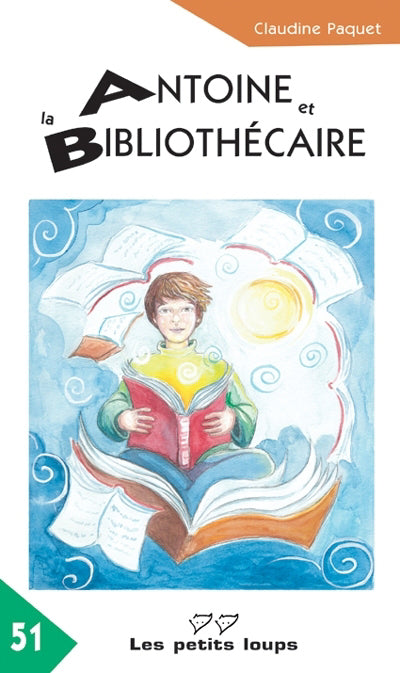 Livre Antoine et la bibliothécaire - Claudine Paquet (Livre d'occasion)