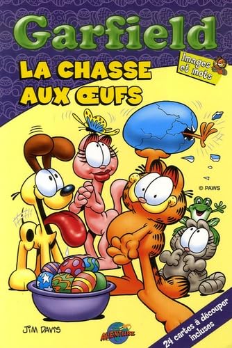 Livre La chasse aux œufs - Jim Davis (Livre neuf) - ISBN 2895433844
