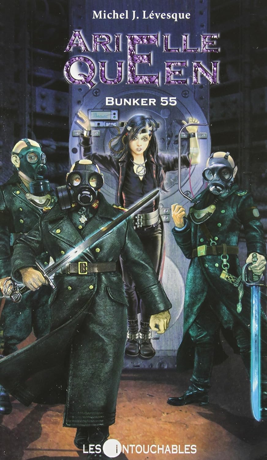 Livre Arielle Queen # 5 : Bunker 55 (Michel J. Lévesque) (Livre d'occasion) - ISBN 2895493065