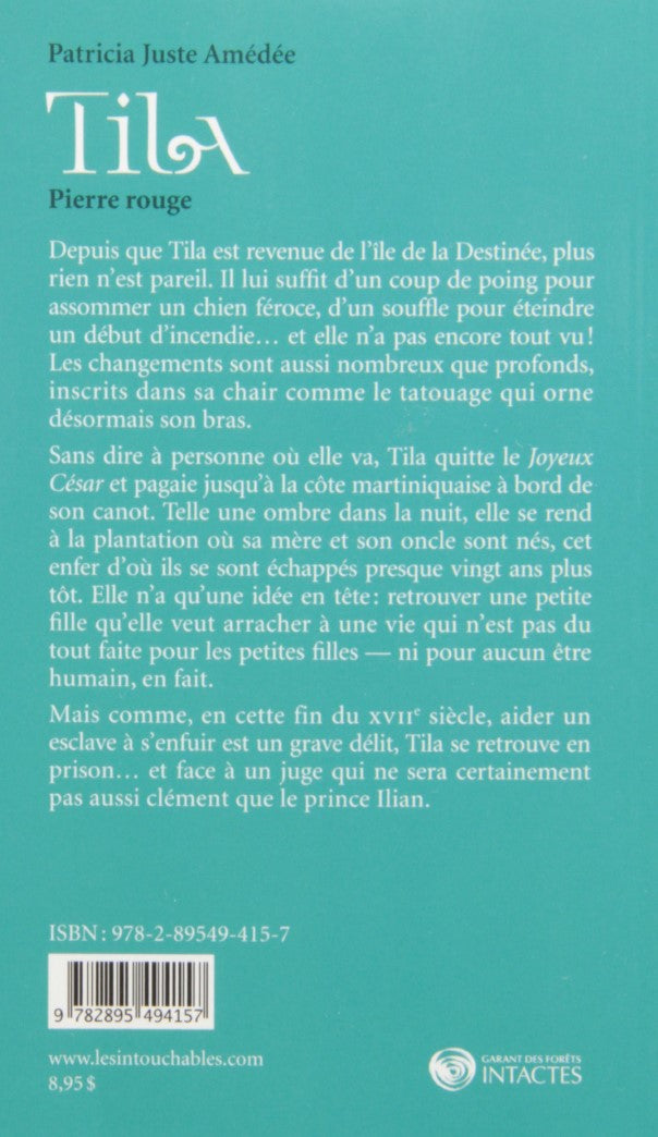 Livre Pierre rouge - Patricia Juste Amédée (Livre d'occasion)