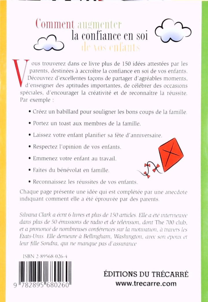 Augmenter confience en soi de vos enfants (Silvana Clark)