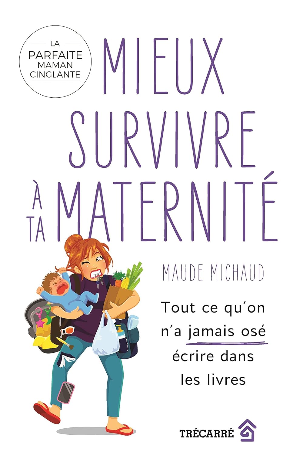 Livre Mieux survivre à ta maternité : Tout ce qu'on a jamais osé écrire dans les livres - Maude M...