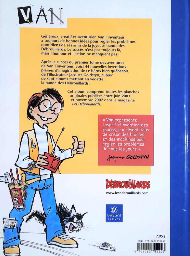 Les aventures de Van l'inventeur # 4 : Ça va barder! (Jacquers Goldstyn)