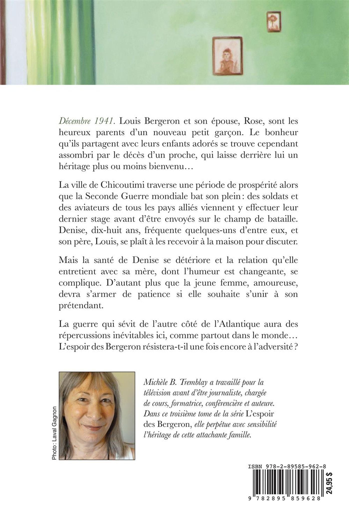 L'espoir des Bergeron # 3 : L'héritage (Michèle B. Tremblay)