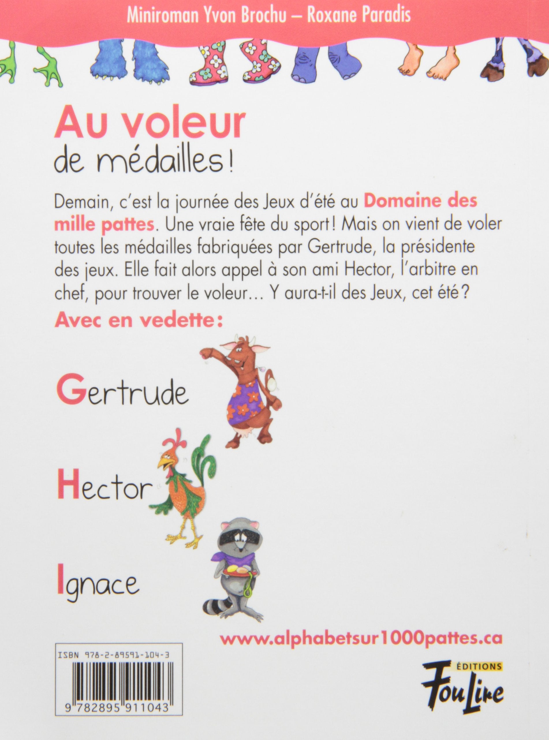 Livre Au voleur de médailles! - Yvon Brochu (Livre d'occasion) - ISBN 2895911045