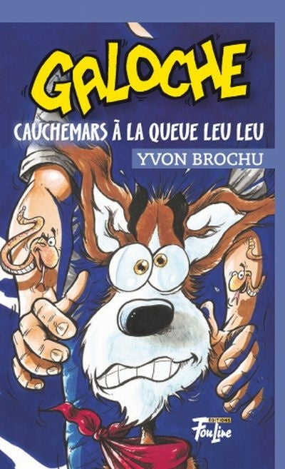 Livre Cauchemars à la queue leu leu - Yvon Brochu (Livre d'occasion)