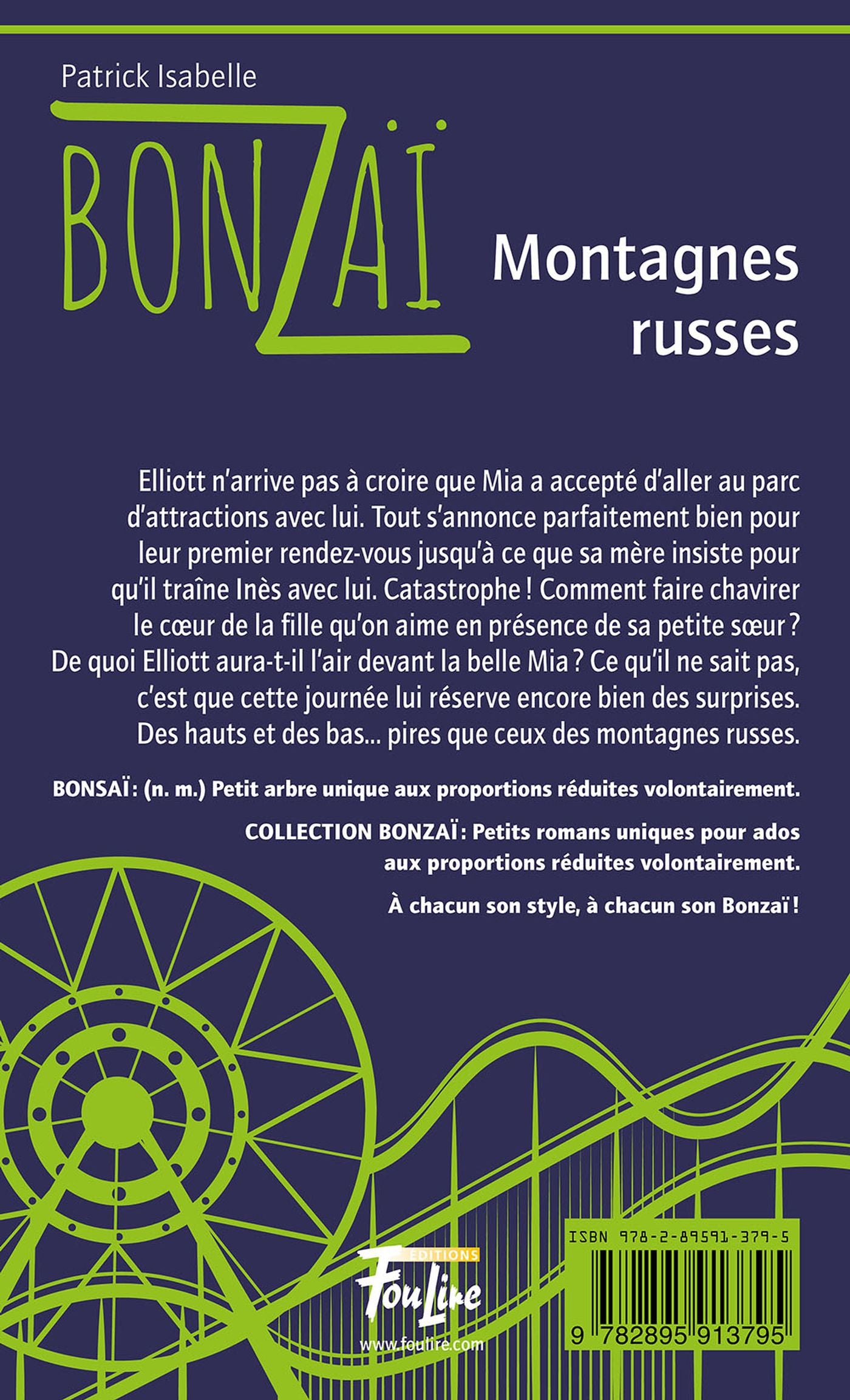 Livre Montagnes russes - Patrick Isabelle (Livre d'occasion)