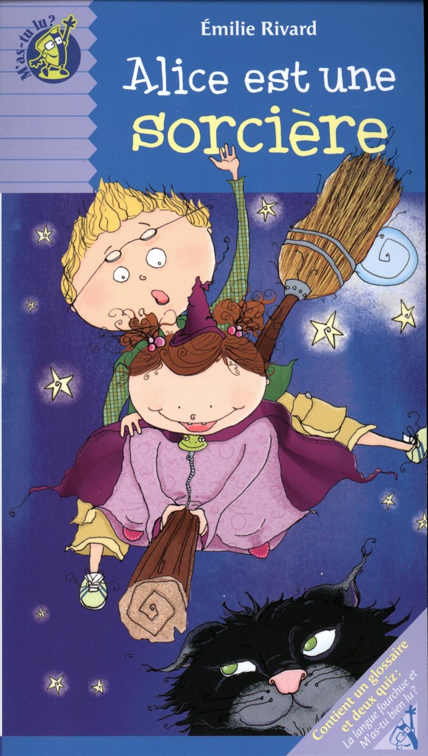Livre Alice est une sorcière - Emilie Rivard (Livre d'occasion) - ISBN 2895951047