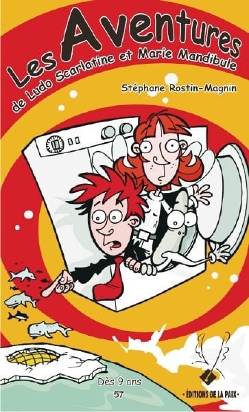 Livre Les aventures de Ludo Scarlatine et Marie Mandibule - Stéphane Rostin-Magnin (Livre d'occas...