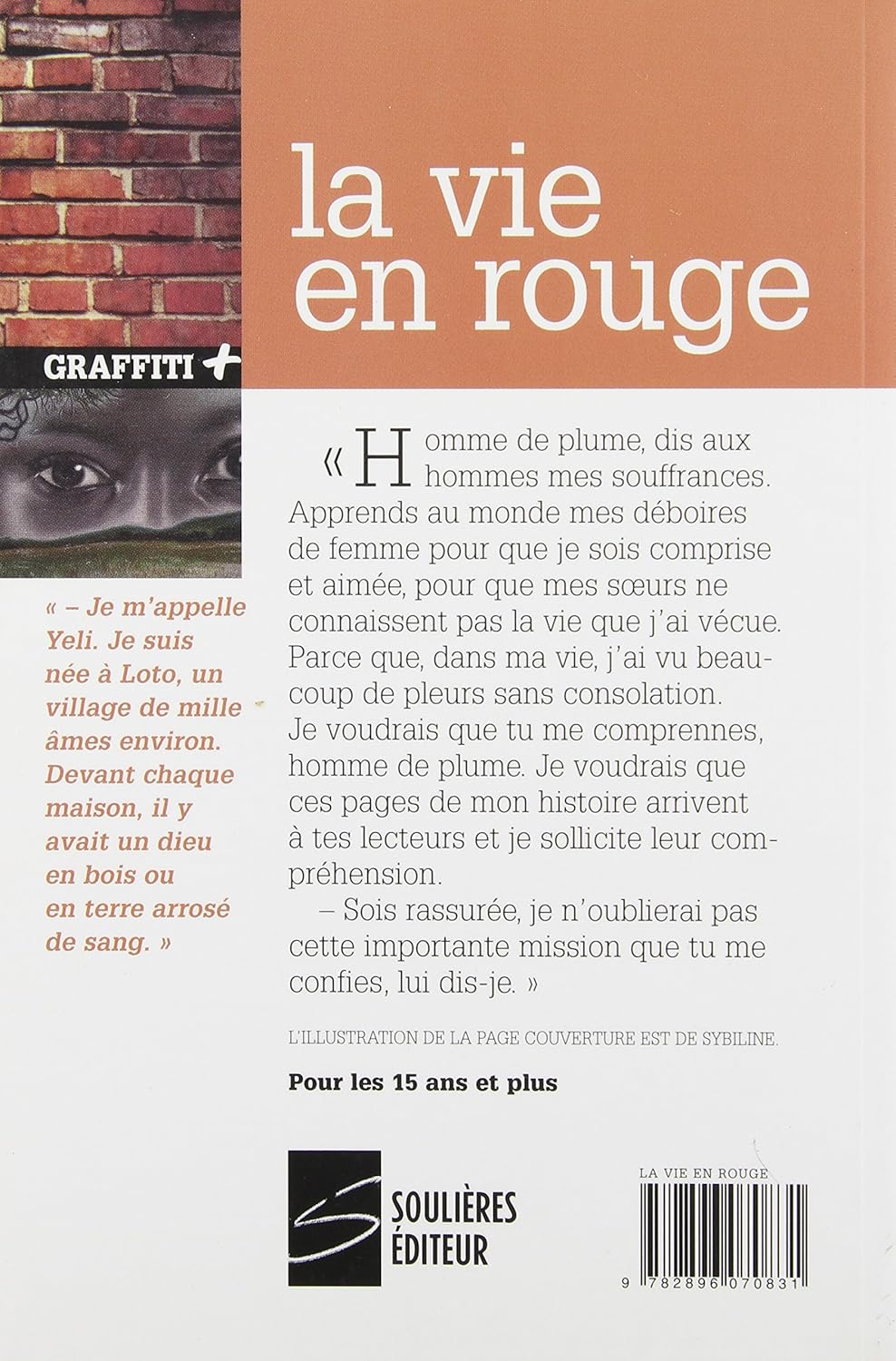 Graffiti Plus # 46 : La vie en rouge (Vincent Ouattara)