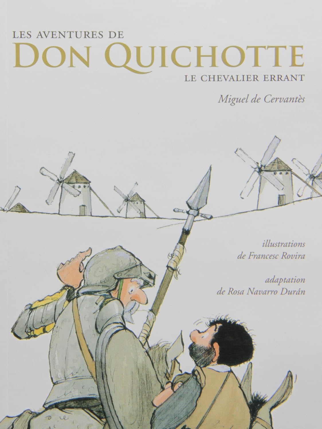 Livre Les aventures de Don Quichotte : Le chevalier errant - Rosa Navarro Duran (Livre d'occasion...