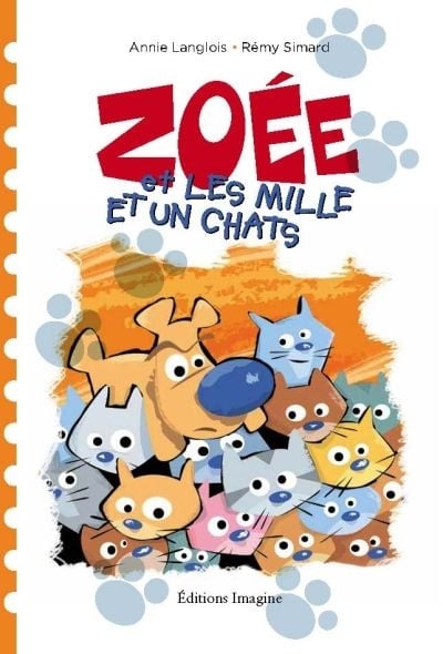 Livre Zoée et les mille et un chats - Annie Langlois (Livre d'occasion)