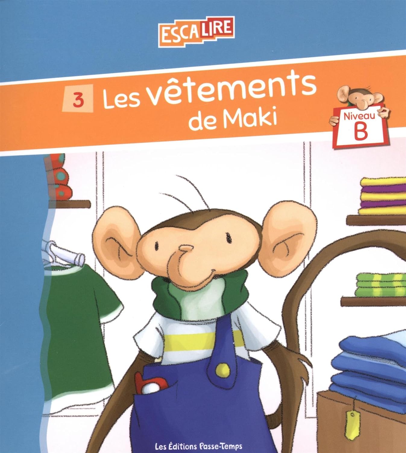 Livre Les vêtements de Maki - Dannie Pomerleau (Livre d'occasion)
