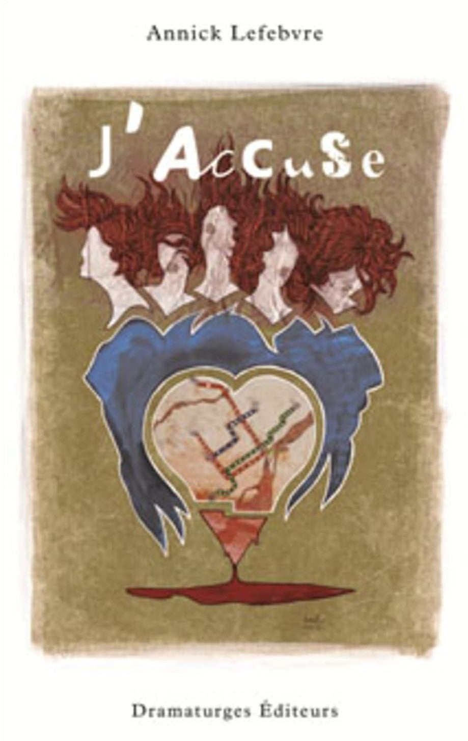 Livre J'accuse (Annick Lefebvre) (Livre d'occasion) - ISBN 2896370781