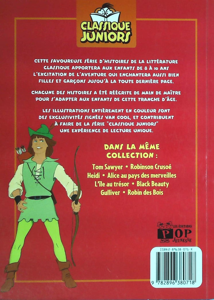 Livre Robin des Bois - Van Gool (Livre neuf) - ISBN 289638071X