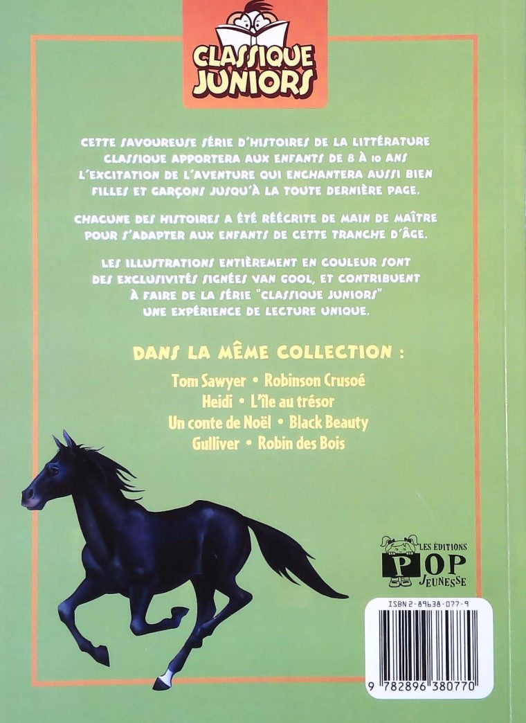 Livre Black beauty - Van Gool (Livre d'occasion)