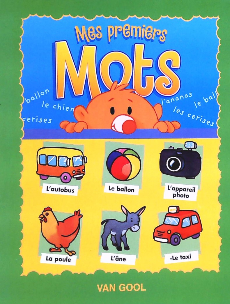 Livre ISBN Mes premiers mots (Van Gool)