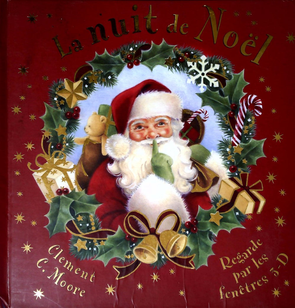Livre La nuit de Noël - Clement C. moore (Livre d'occasion) - ISBN 2896385398