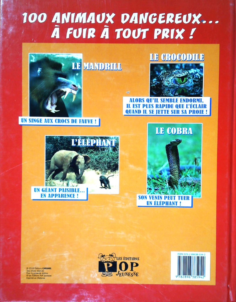 100 Animaux dangereux