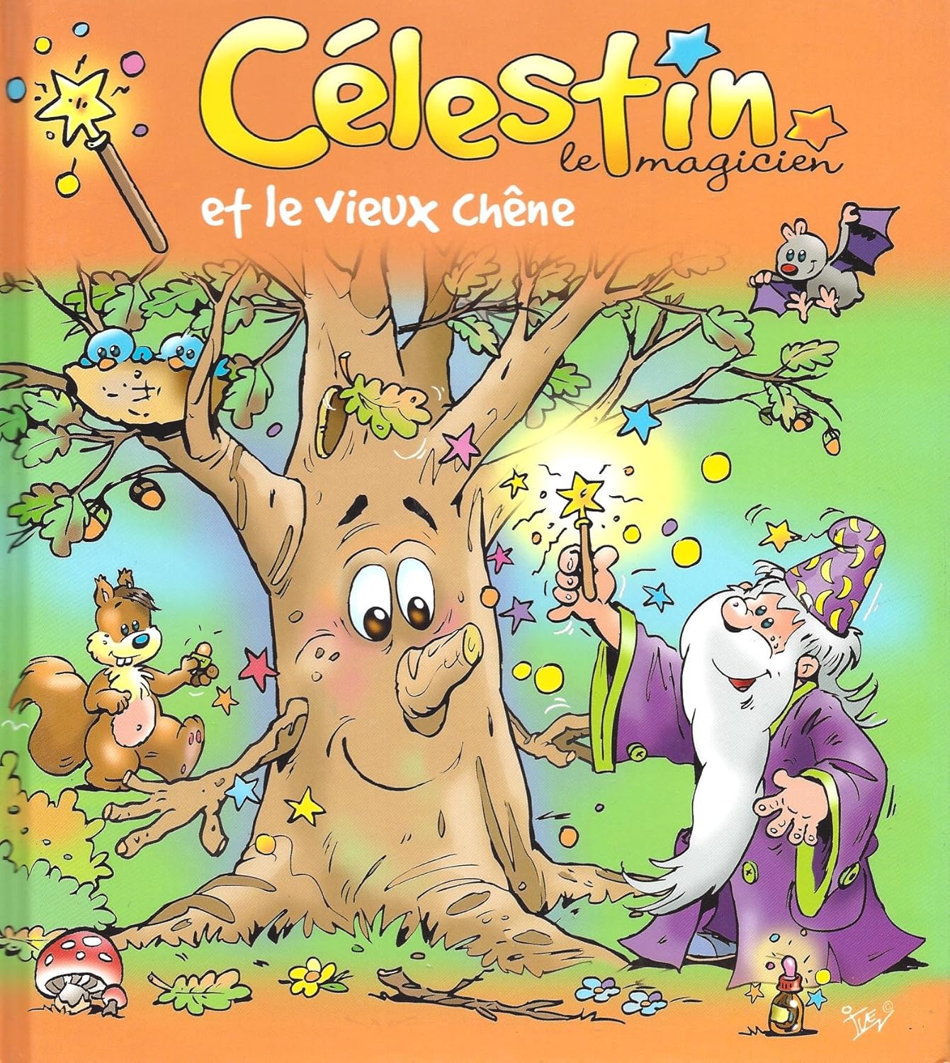 Célestin le magicien et le vieux chêne