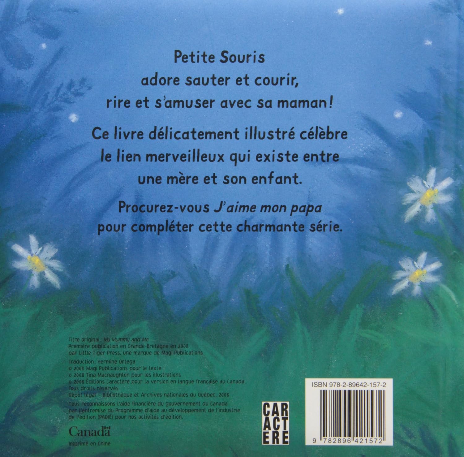 Livre J'aime ma maman - Tina Macaughton (Livre d'occasion) - ISBN 2896421572