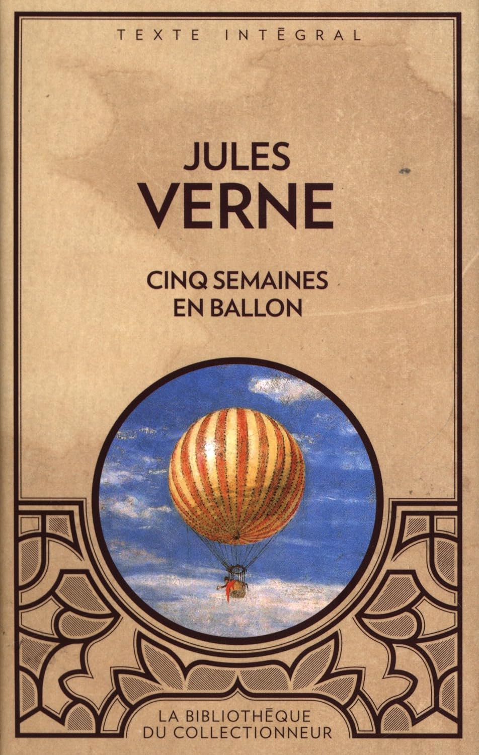 La bibliothèque du collectionneur # 23 : Cinq semaine en ballon - Jules Verne