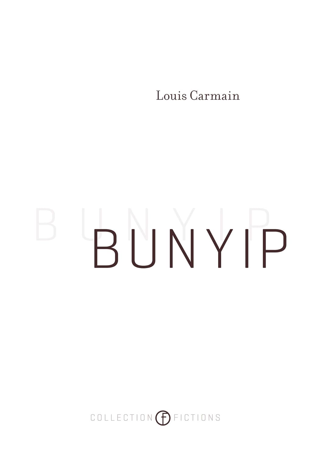 Livre Bunyip - Louis Carmin (Livre d'occasion)