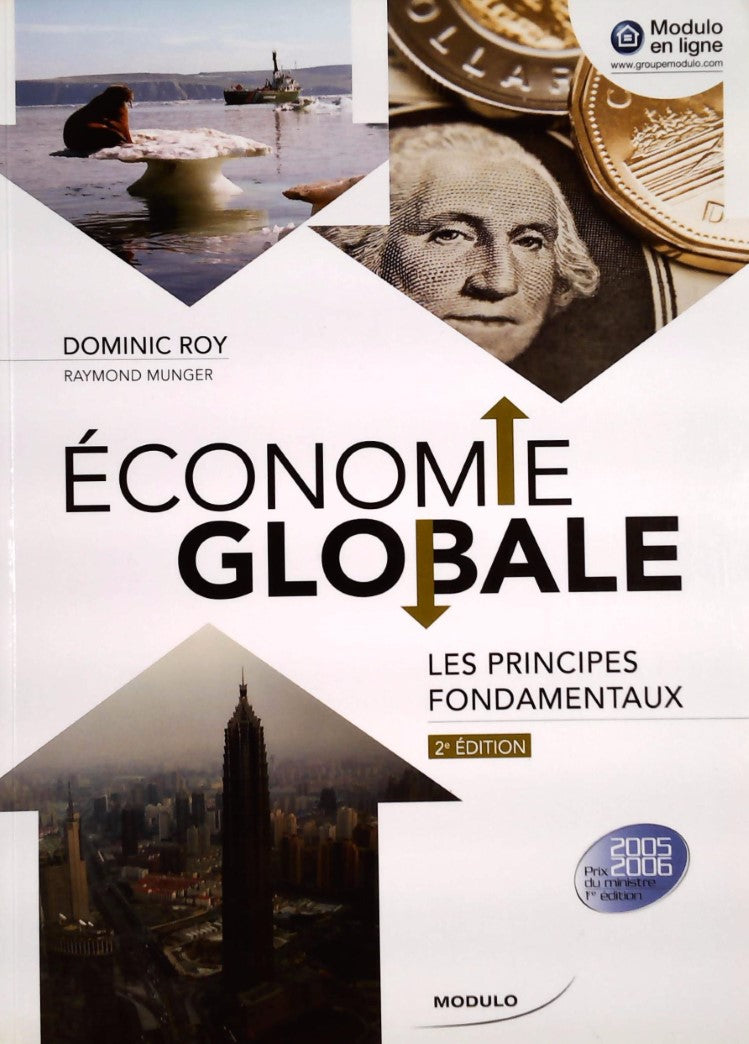 Livre Économie globale, principes fondamentaux (2e édition) - Dominic Roy (Livre d'occasion) - IS...