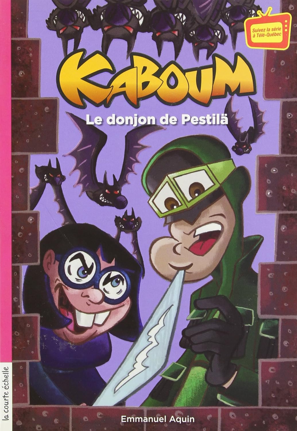 Livre Le donjon de Pestila - Emmanuel Aquin (Livre d'occasion) - ISBN 2896512055