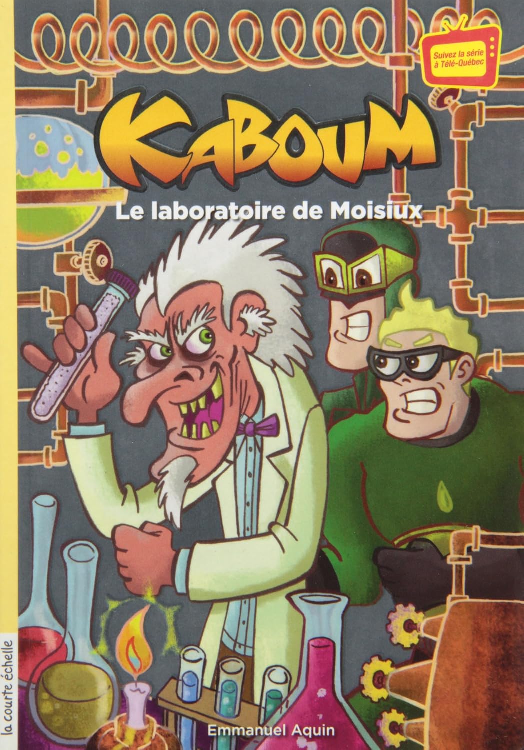 Livre Le laboratoire de Moisiux - Emmanuel Aquin (Livre d'occasion) - ISBN 2896512063