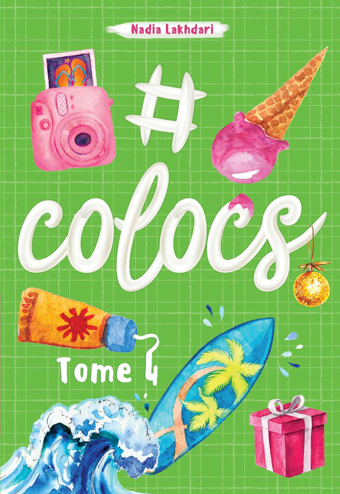 Livre #Colocs - Nadia Lakhdari (Livre d'occasion) - ISBN 2896577556