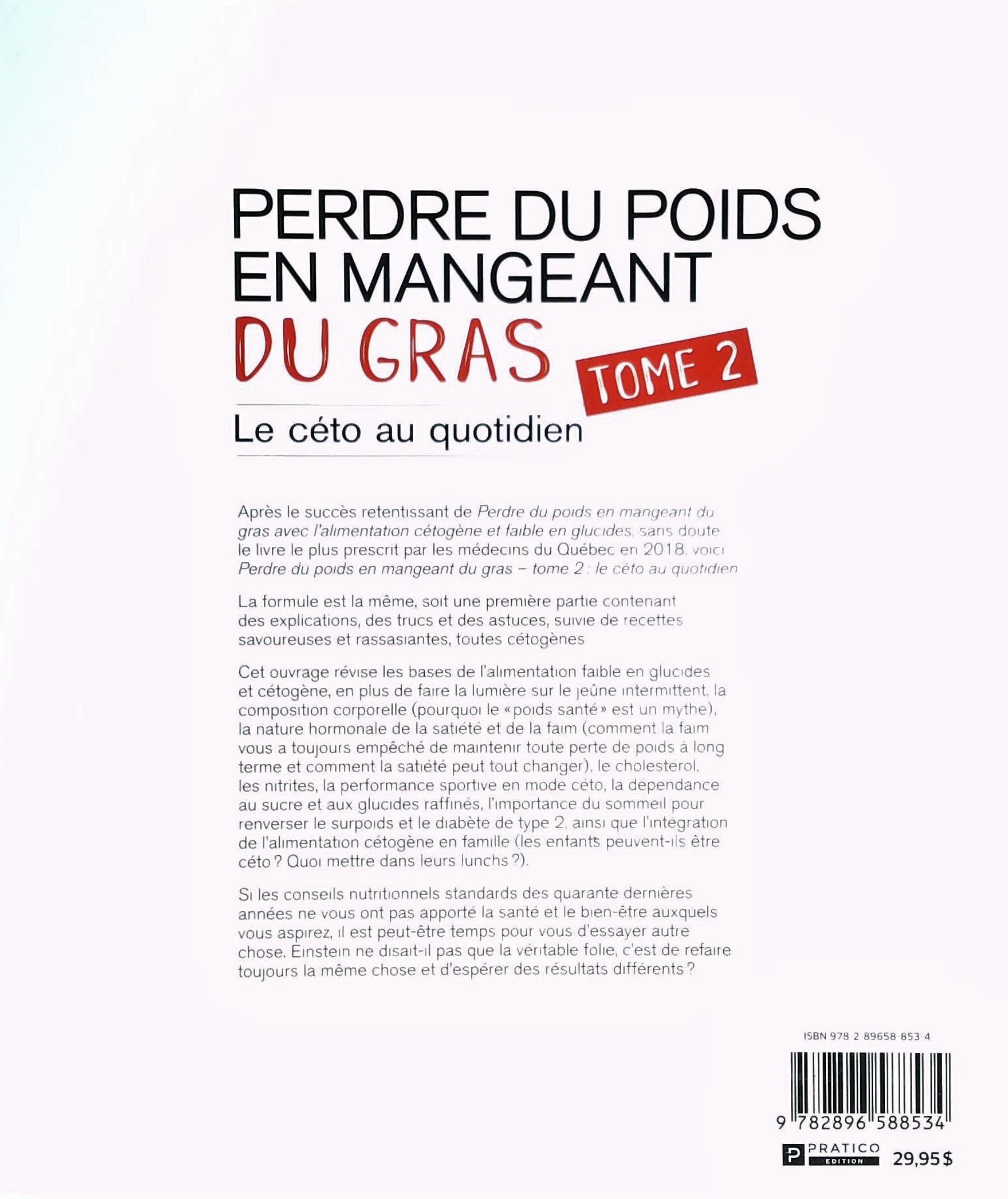Livre Perdre du poids en mangeant du gras - Josey Arsenault (Livre d'occasion) - ISBN 2896588531