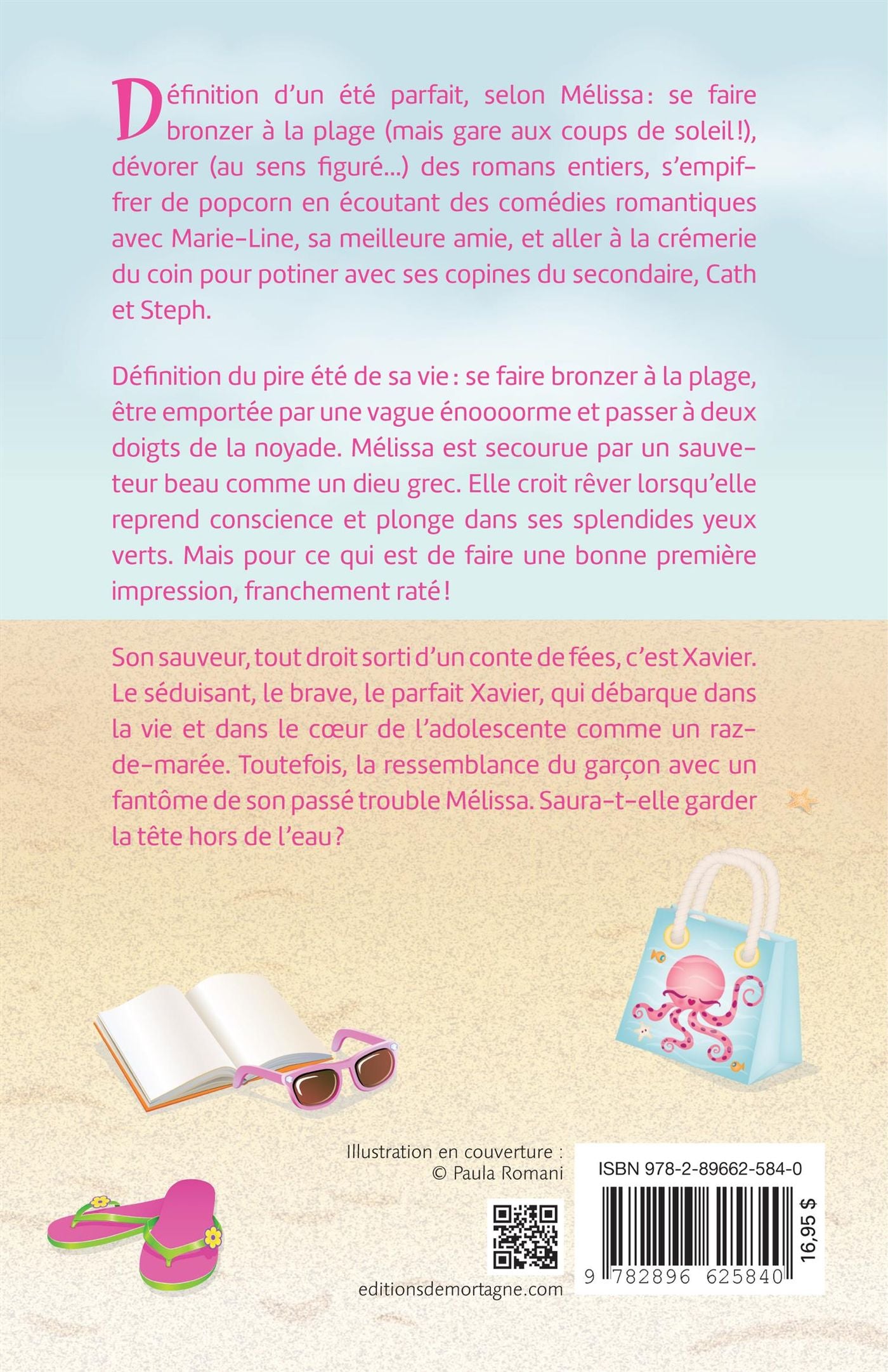 Livre Mélissa fait des vagues - Sarah Jalbert (Livre d'occasion) - ISBN 2896625844