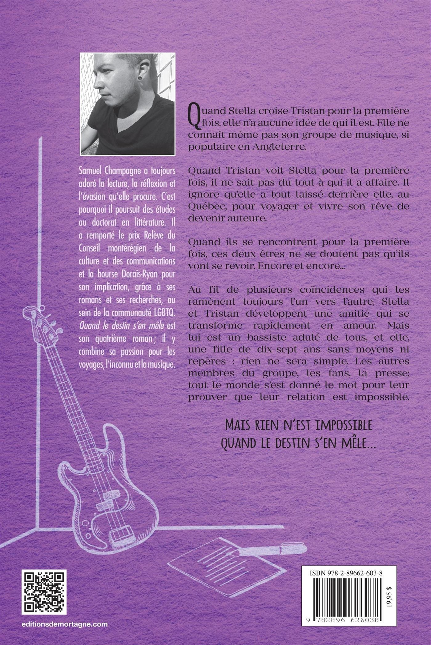 Livre Quand le destin s'en mêle - Samuel Champagne (Livre d'occasion)