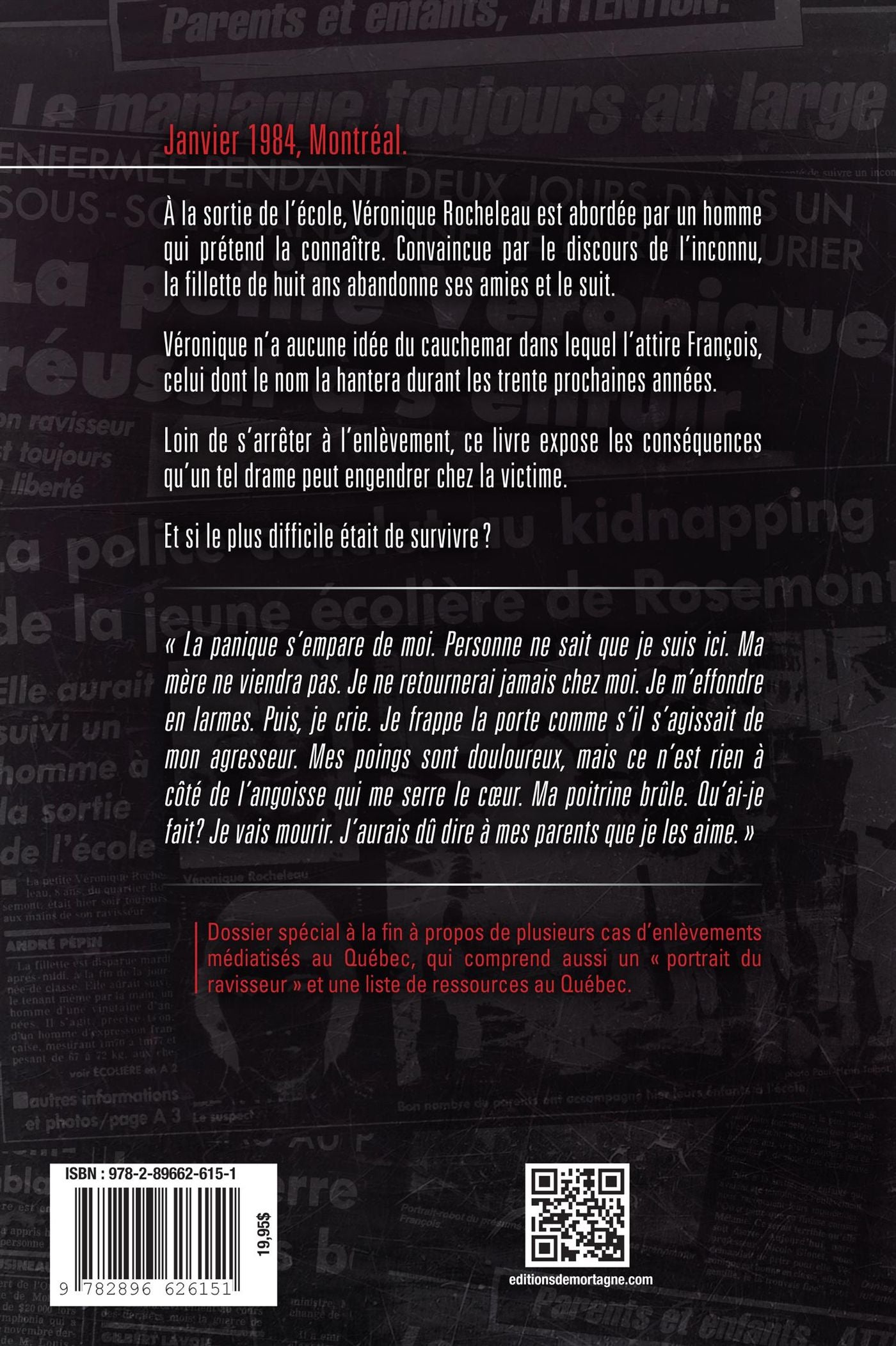 L'enlèvement (Carl Rocheleau)