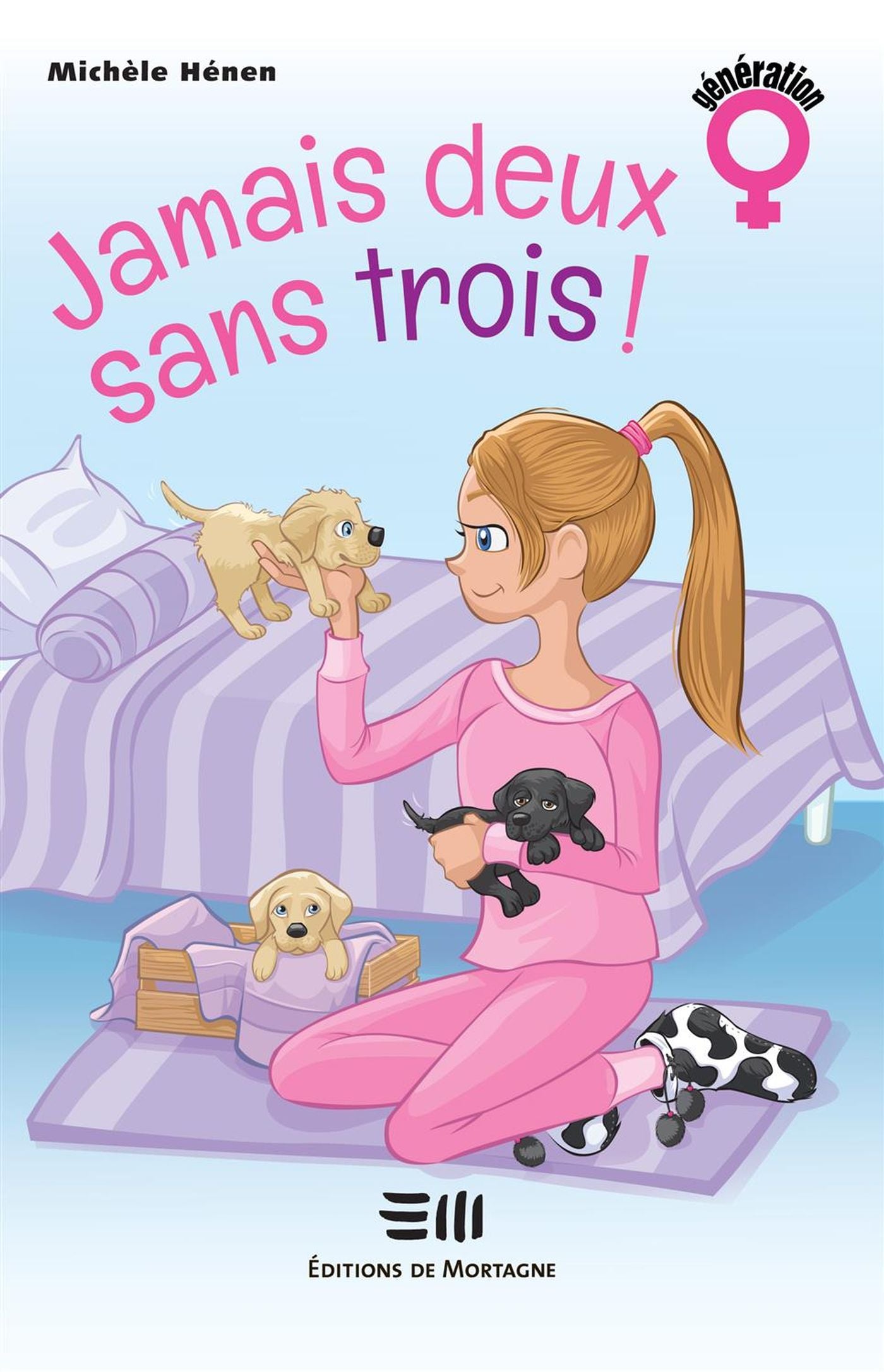 Livre Jamais deux sans trois! - Michèle Hénen (Livre d'occasion) - ISBN 2896629327