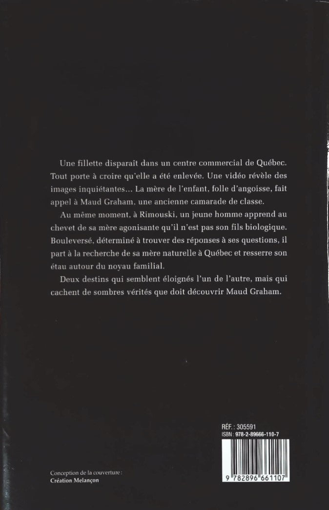 Livre Double disparition : Une enquête de Maud Graham (Chrystine Brouillet) (Livre d'occasion) -...