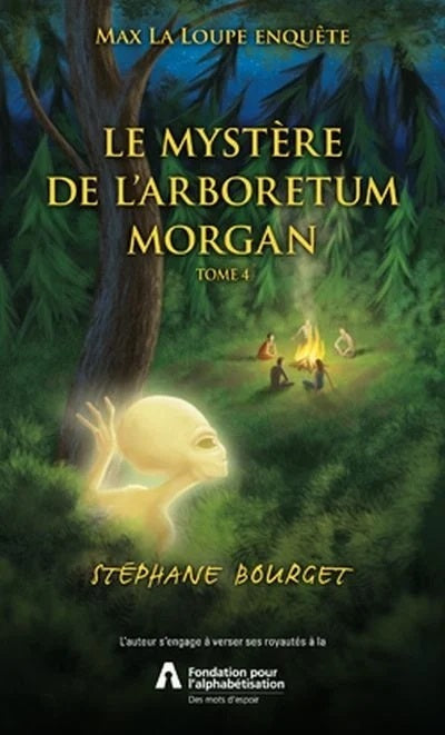 Livre Le mystère de l'arboretum Morgan - Stéphane Bourget (Livre neuf)