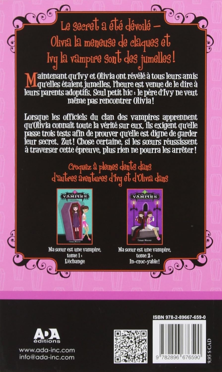 Livre Re-vampirisées! - Sienna Mercer (Livre d'occasion) - ISBN 2896676597