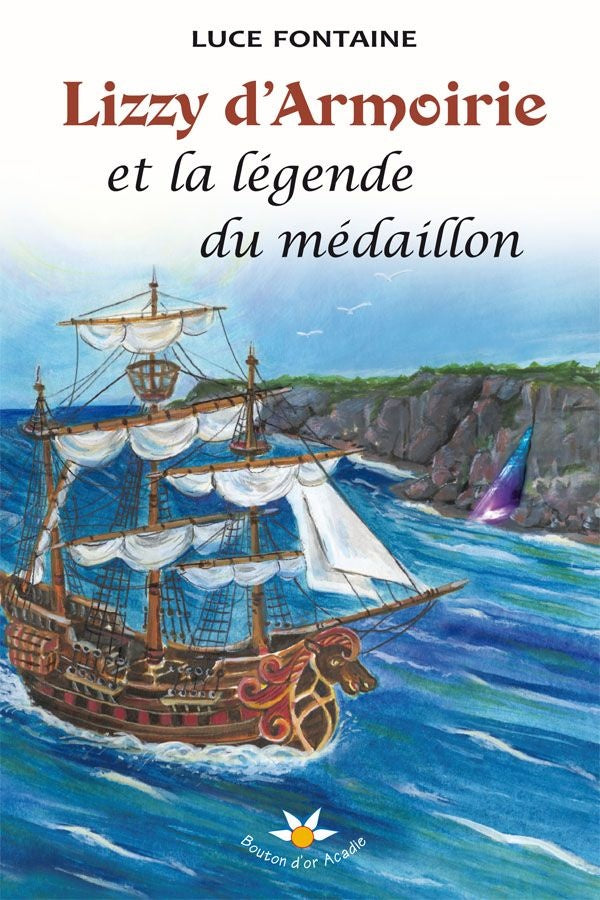 Livre Lizzy d'Armoirie et la légende du médaillon - Luce Fontaine (Livre d'occasion)