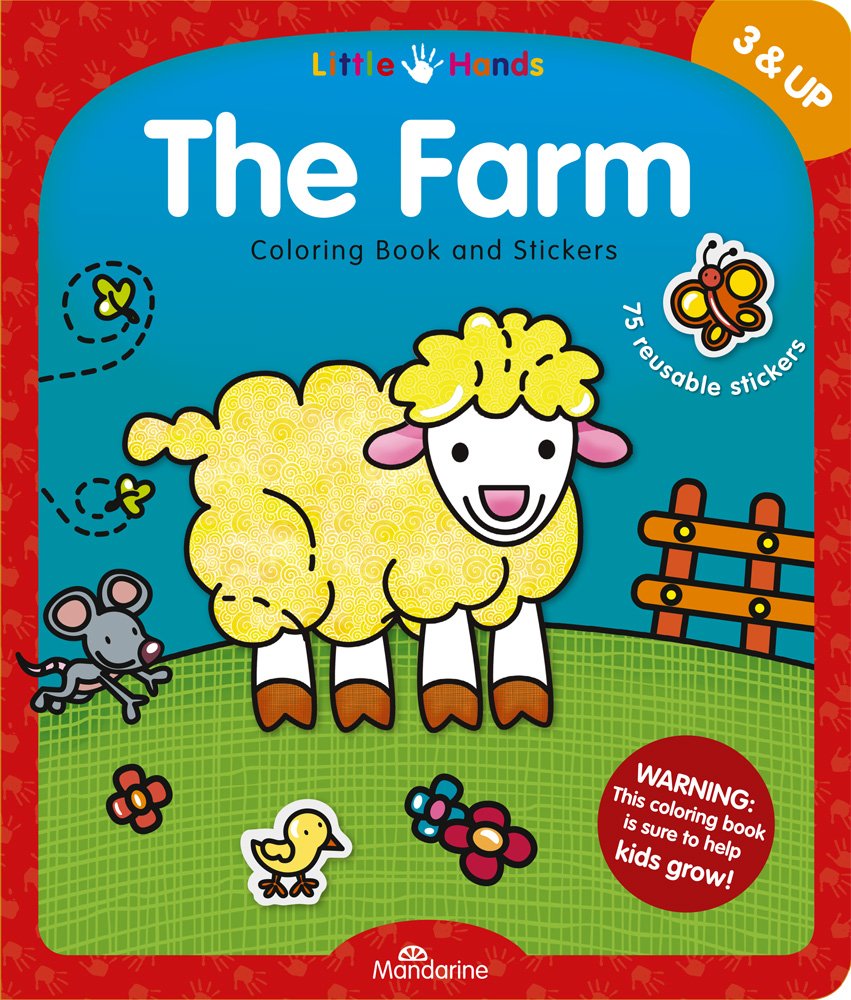 Livre Little Hands : The Farm Coloring Book and Stickers (Collectif) (Livre neuf) - ISBN 2896920919
