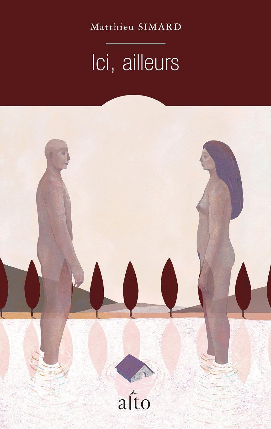 Livre Ici, aillleurs - Matthieu Simard (Livre d'occasion) - ISBN 2896943412