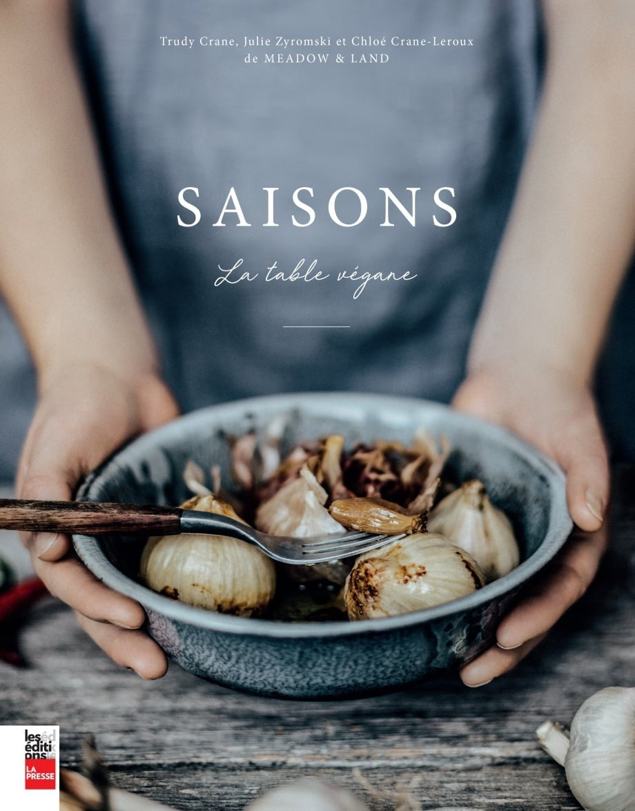Livre Saisons : La table végane - Collectif (Livre neuf)