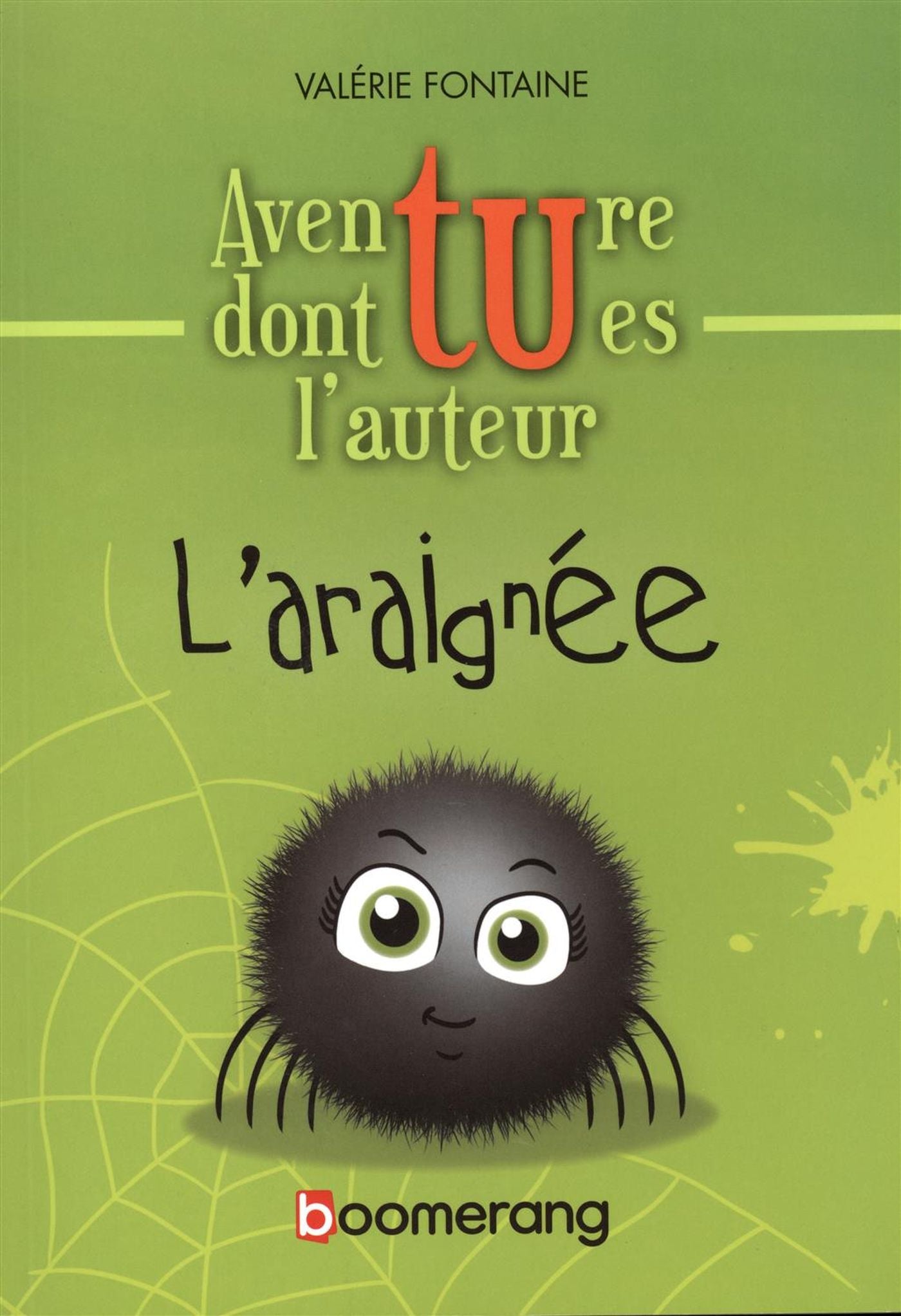 Livre L'araignée - Valérie Fontaine (Livre d'occasion) - ISBN 2897090405